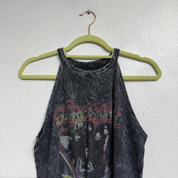Project Karma Black Aerosmith Tank Top Sz L - Picture 2 of 10